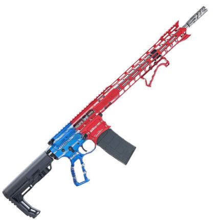 F1 Firearms BDRx-15 5.56mm NATO 16in Titanium Shadow Anodized Semi Automatic Modern Sporting Rifle – 30+1 Rounds