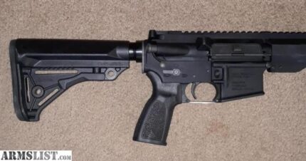 Radical Firearms FR-16 5.56mm NATO 16in Black Type III Anodized Semi Automatic Modern Sporting Rifle – 30+1 Rounds