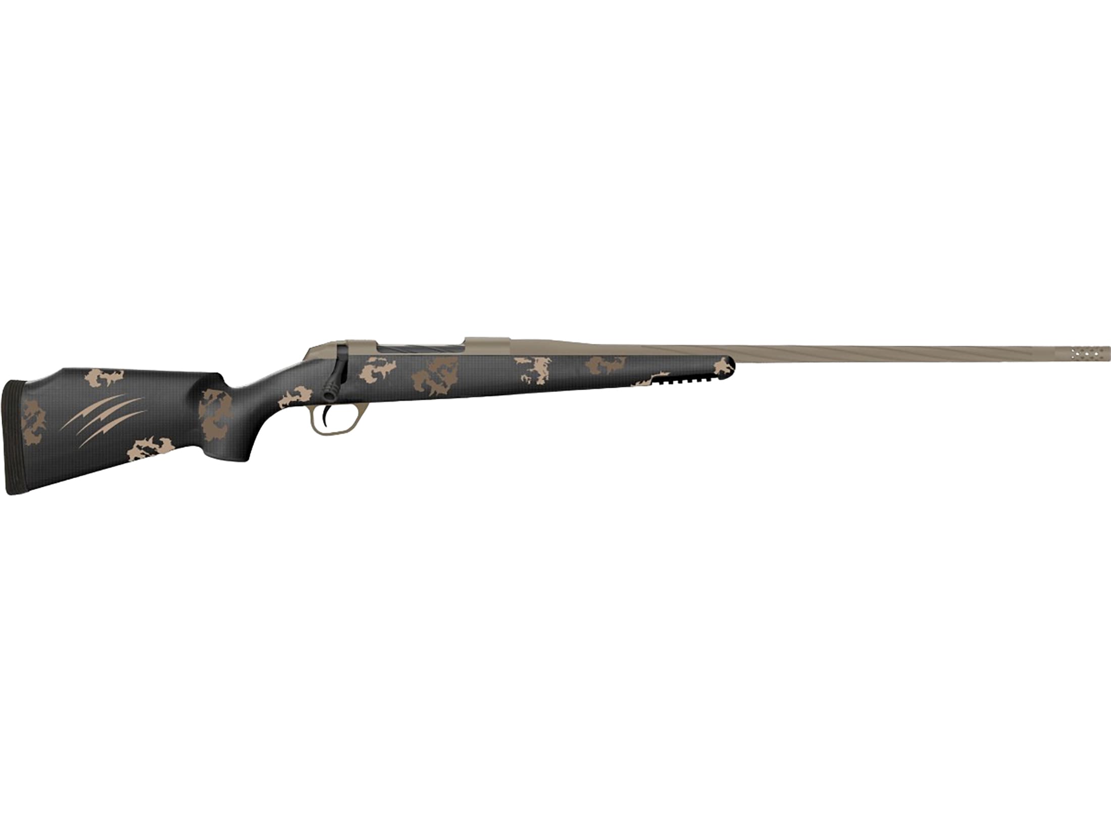 Fierce Firearms CT Rage Black Cerakote Bolt Action Rifle - 6
