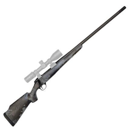 Fierce Firearms Carbon Rage Tungsten Gray Cerakote Bolt Action Rifle – 6.5 Creedmoor – 24in