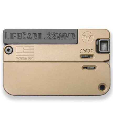 Trailblazer LifeCard 22 WMR (22 Mag) Anodized Flat Dark Earth Pistol – 1 Round