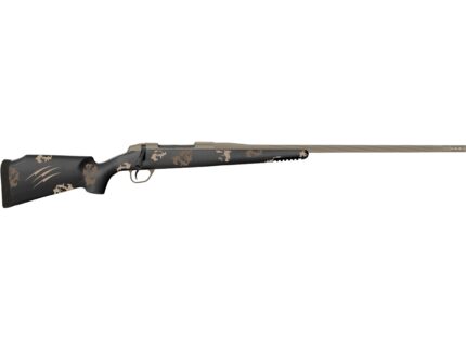 Fierce Firearms Twisted Rage Black Cerakote Bolt Action Rifle – 338 Lapua Magnum – 26in