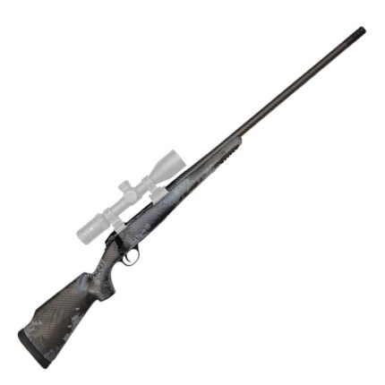 Fierce Firearms Carbon Rage Tungsten Gray Cerakote Bolt Action Rifle – 7mm Remington Magnum – 24in