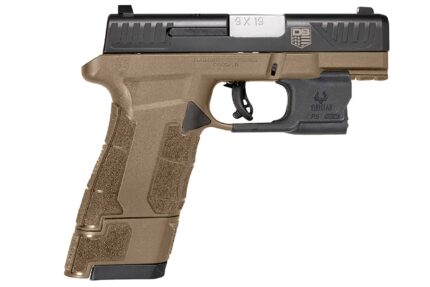 Diamondback DBAM29 Sub-Compact With Viridian Laser 9mm Luger 3.5in Black/Stainless Pistol – 17+1 Rounds