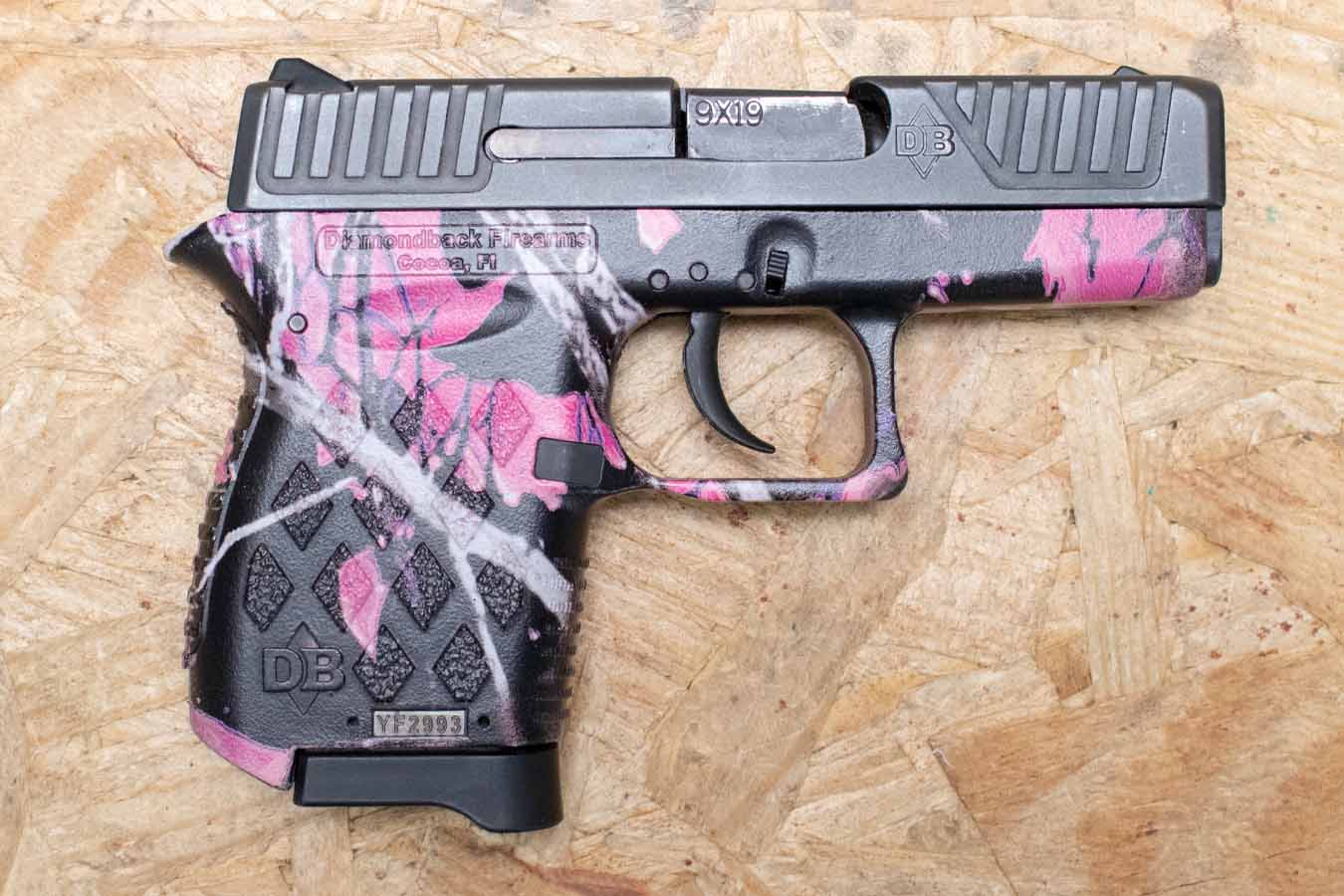 Diamondback DB9 9mm Luger 3in Muddy Girl Camo Cerakote Pisto