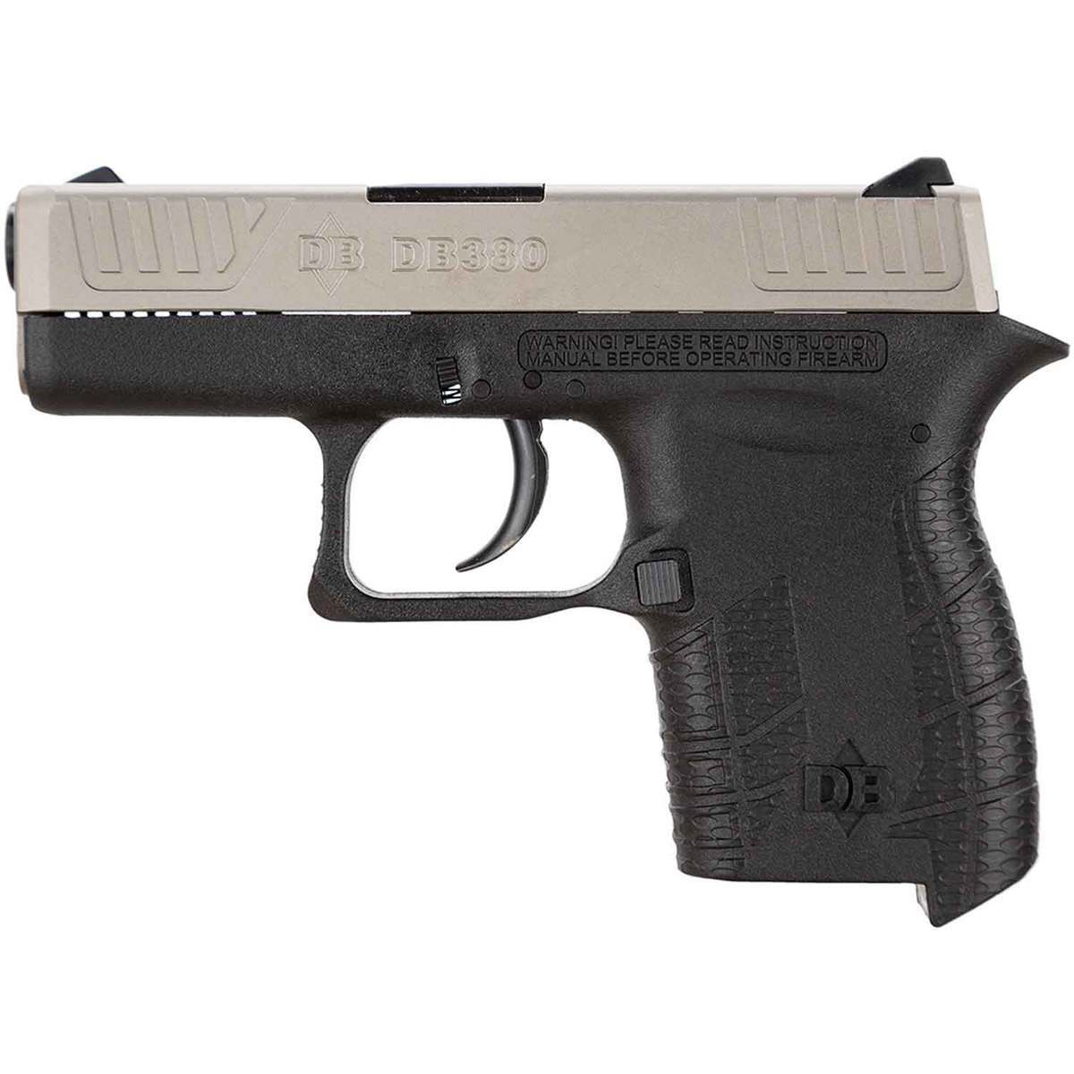Diamondback DB380 380 Auto (ACP) 2.8in Black & EXO Nickel Bo