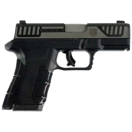 Diamondback 9mm Luger 3.5in Black & Stainless Steel/Black Nitride Accents Pistol – 15+1 Rounds
