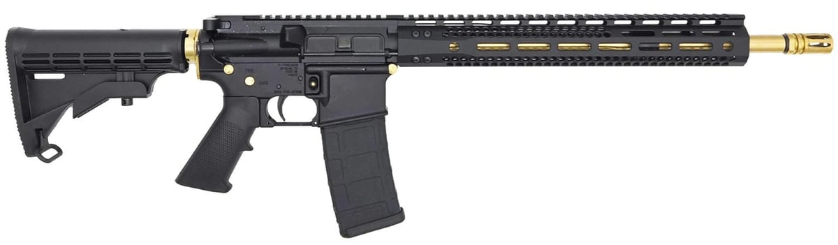 F1 Firearms Bdrx-15 .223 Wylde, 16" Barrel, Gold and Black T