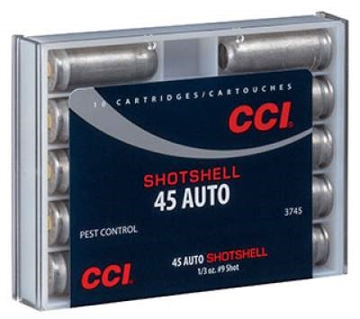 CCI Shotshell 45 ACP Ammo 120 Grain Lead Shot 200 rounds …