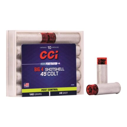 Colt CCI Big 4 Shotshell 45 Colt (Long Colt) Ammo 140 Gra…
