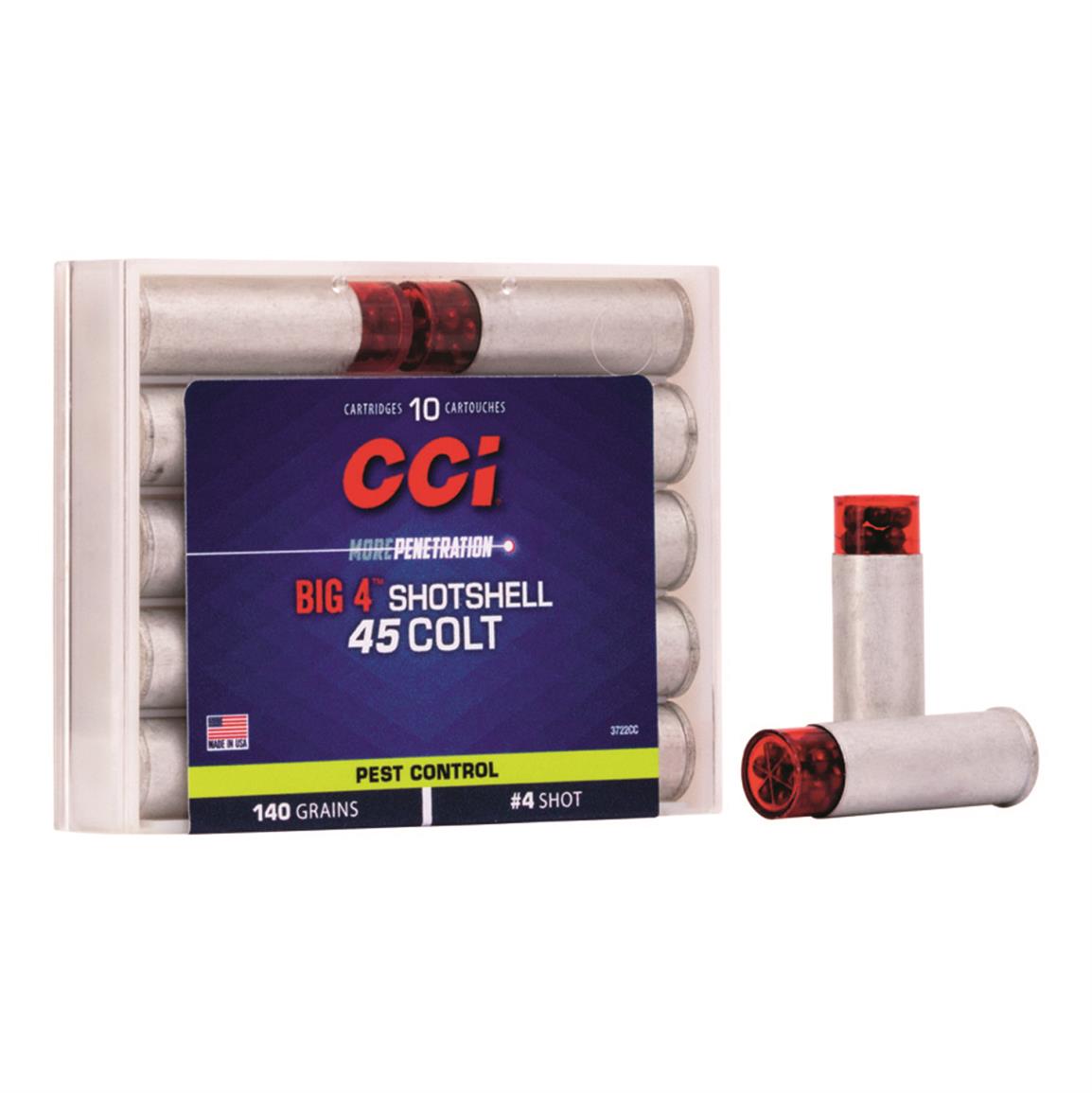 Colt CCI Big 4 Shotshell 45 Colt (Long Colt) Ammo 140 Gra...