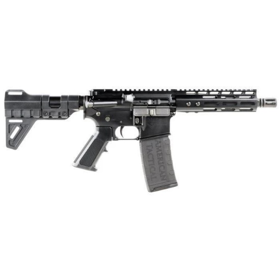 ATI MiIsport 9mm AR15 Pistol 5.5″ Barrel W/ FlashCan MLOK...