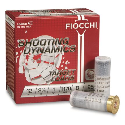 Fiocchi Shooting Dynamics 20 Gauge Ammo 250rounds – .200