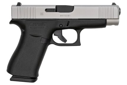 Glock 48 9mm 10rd 4.17″ Pistol Black/Silver PVD PA485SL20…