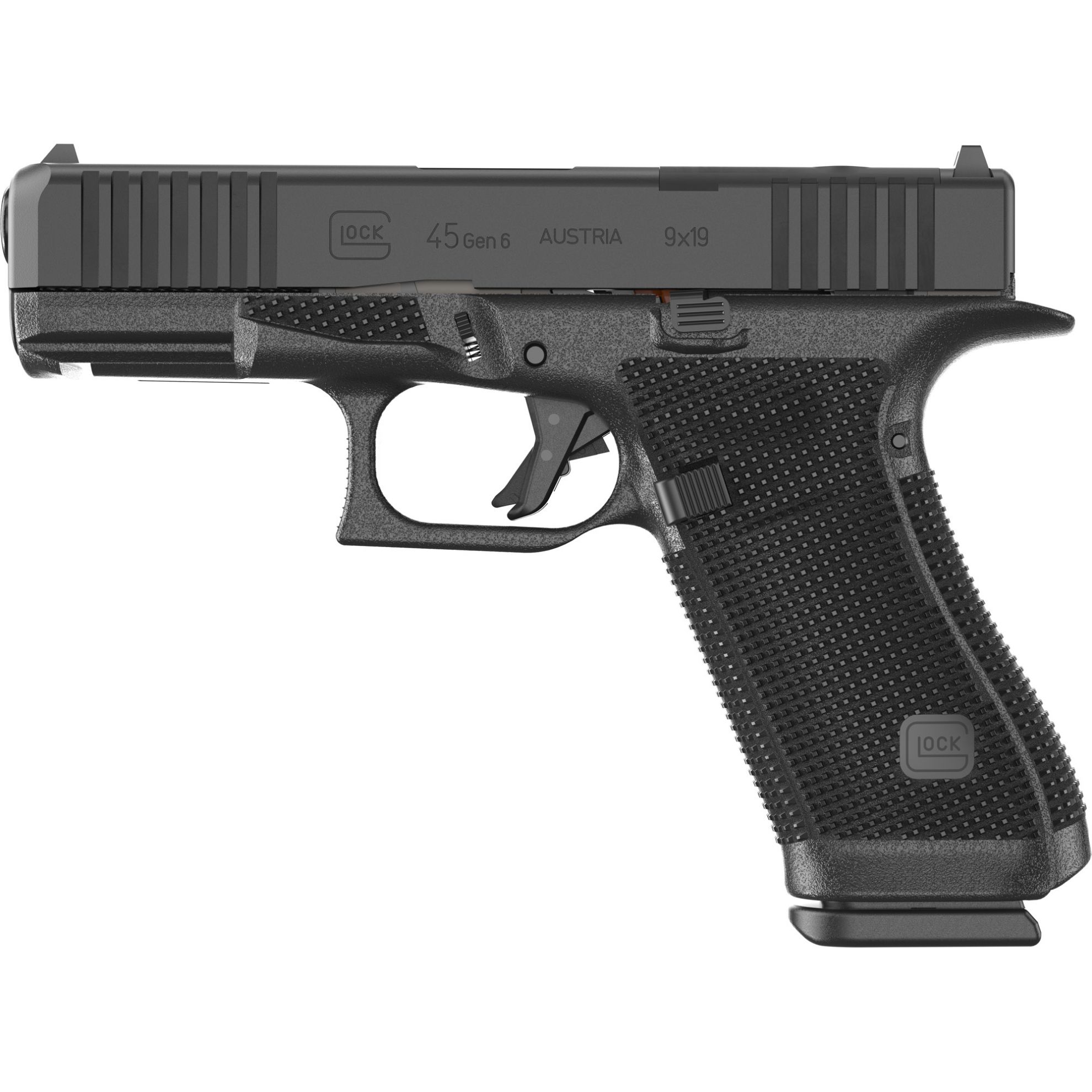 Glock 45 Gen 6 MOS 9mm 4.02" Barrel 17-Rounds - 9mm