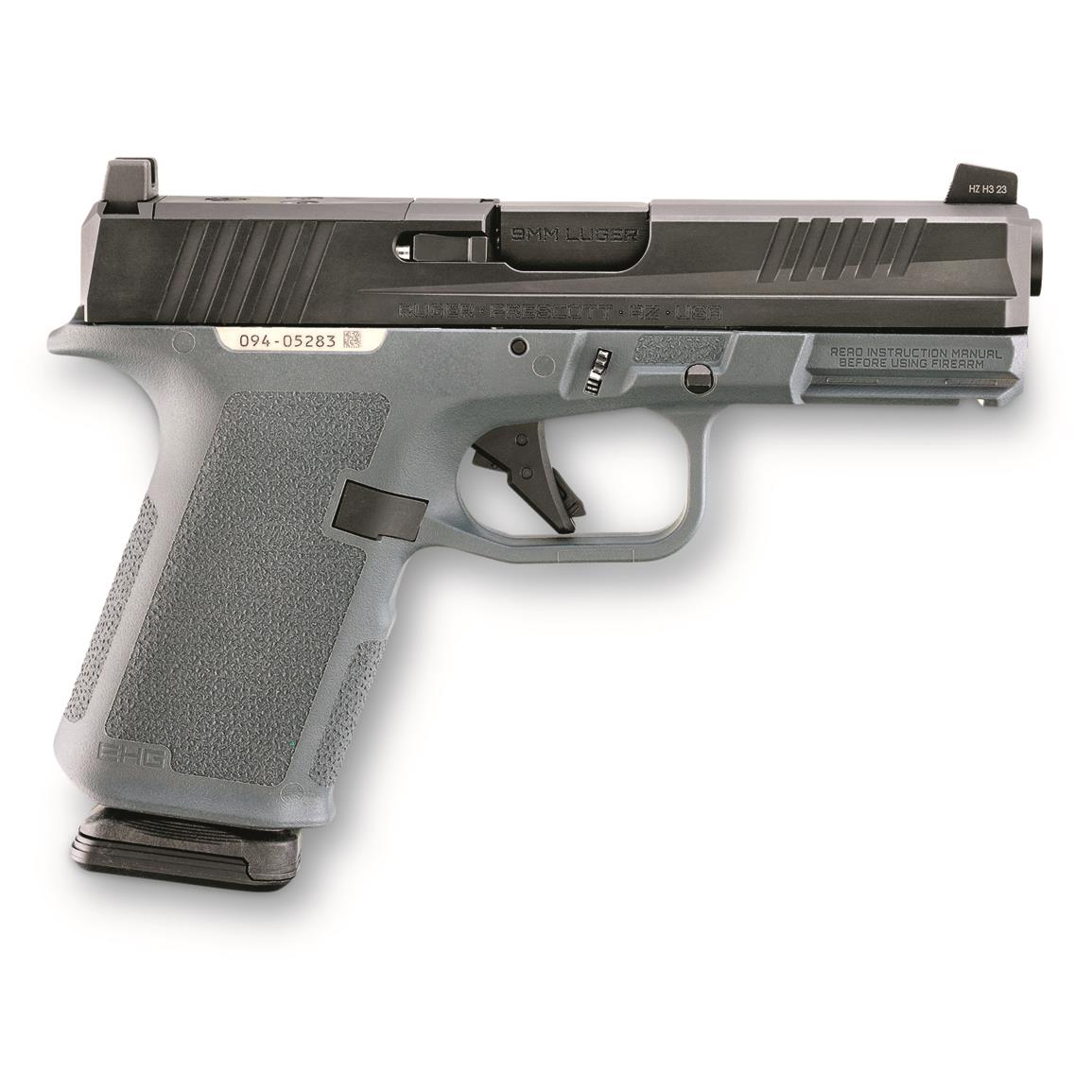 Ruger RXM Black / Stealth Gray 9mm 4" Barrel 17-Rounds Op...