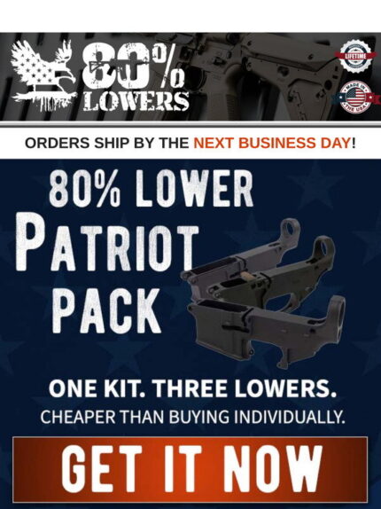 80% Lower Patriot Pack