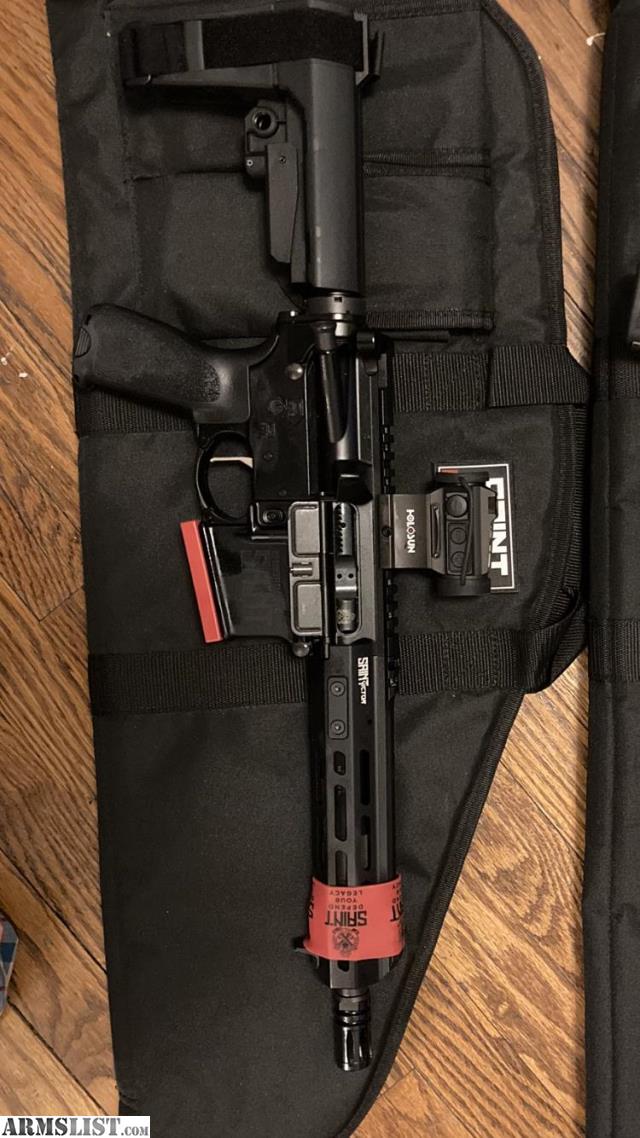 Springfield Armory SAINT Victor Black .300 AAC Blackout 9...