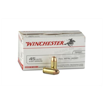 Winchester Ammunition .45ACP 230GR FMJ 200Rds – 45acp