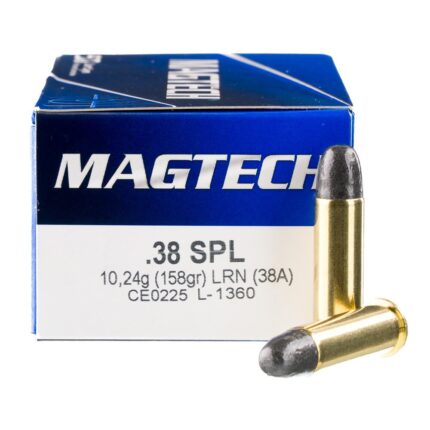 Magtech Range/Training Brass .38 SPL 158-Grain 50-Rounds …
