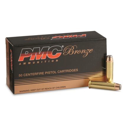 PMC Ammunition Bronze Brass .357 Mag 158-Grain 50-Rounds …