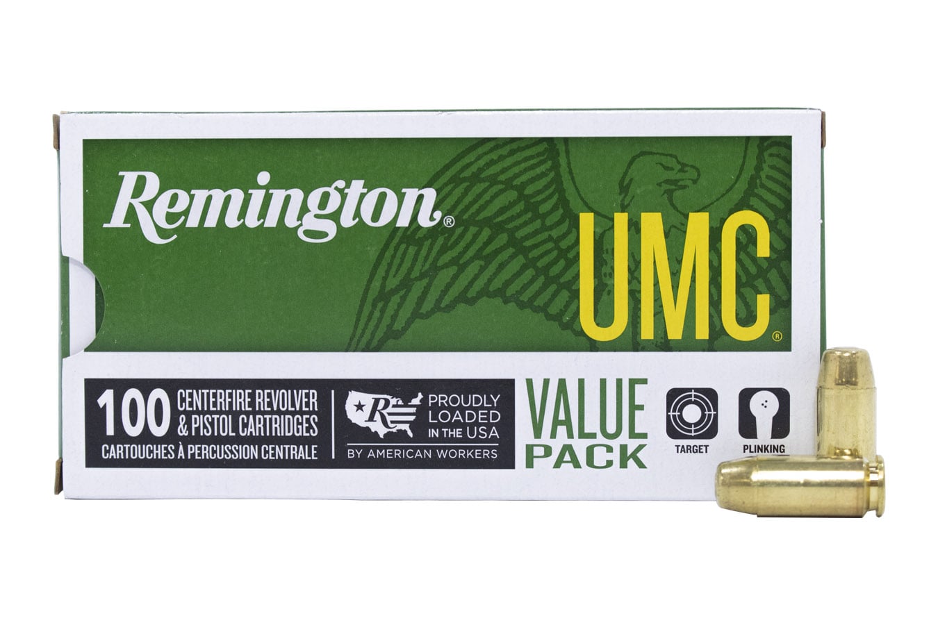Remington UMC Ammo Brass .40 SW 180 Grain 250-Rounds FMJ ...