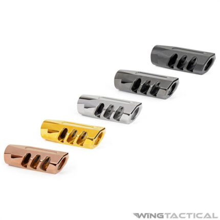 F-1 Firearms Angle Faced Compensating Muzzle Brake (5.56/.223)