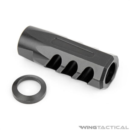 F-1 Firearms Flat Faced Compensating Muzzle Brake (5.56/.223)