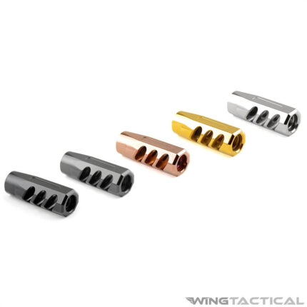 F-1 Firearms Flat Faced Compensating Muzzle Brake (5.56/.223)